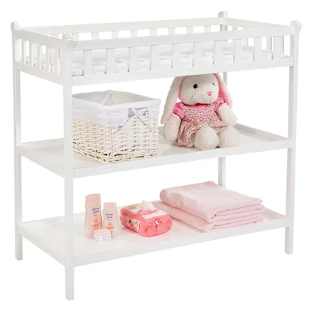 Casual 2-Shelf Changing Table